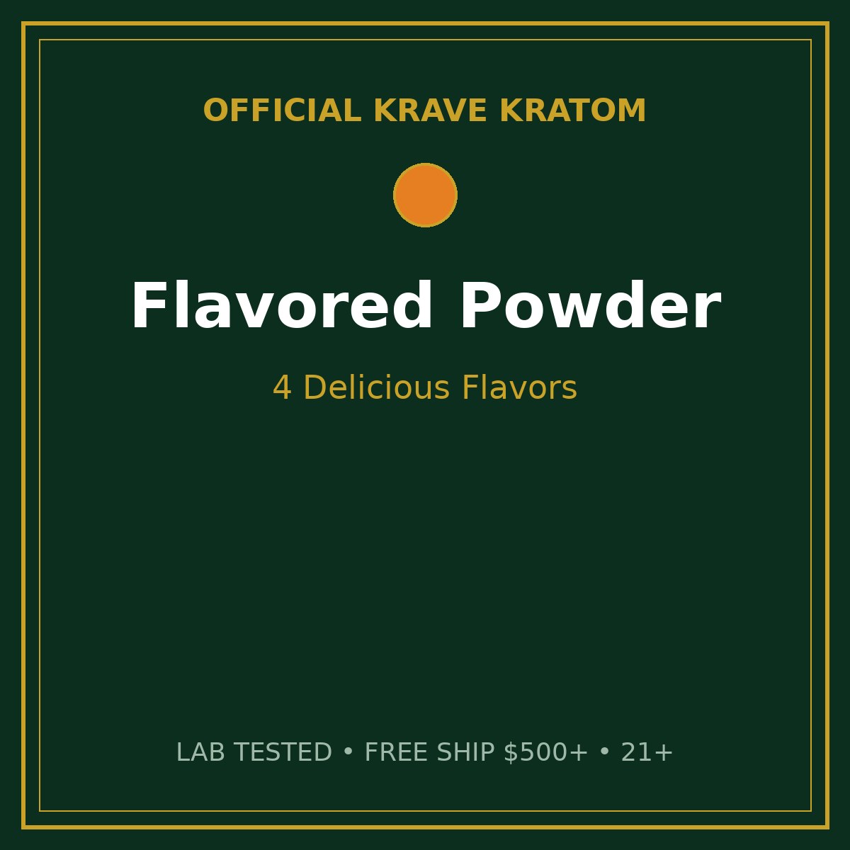 Flavored Kratom Powder Guide: 4 Flavors Explained (2026)
