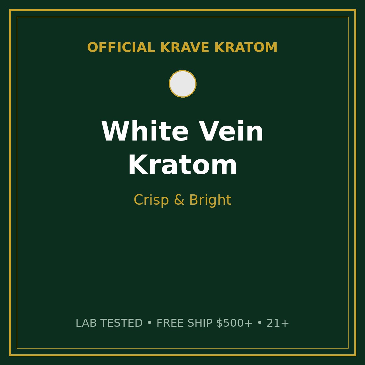 White Vein Kratom: Complete Guide to Strains & Buying (2026)