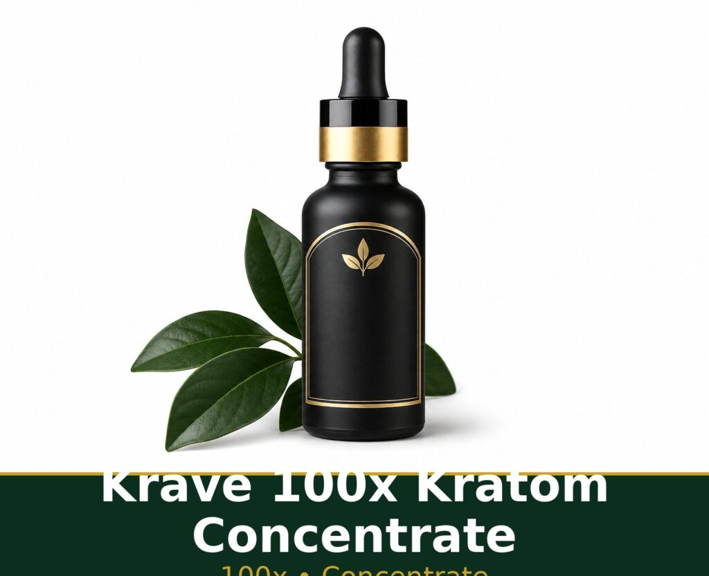 Buy Krave 100x Kratom Concentrate online - lab tested kratom