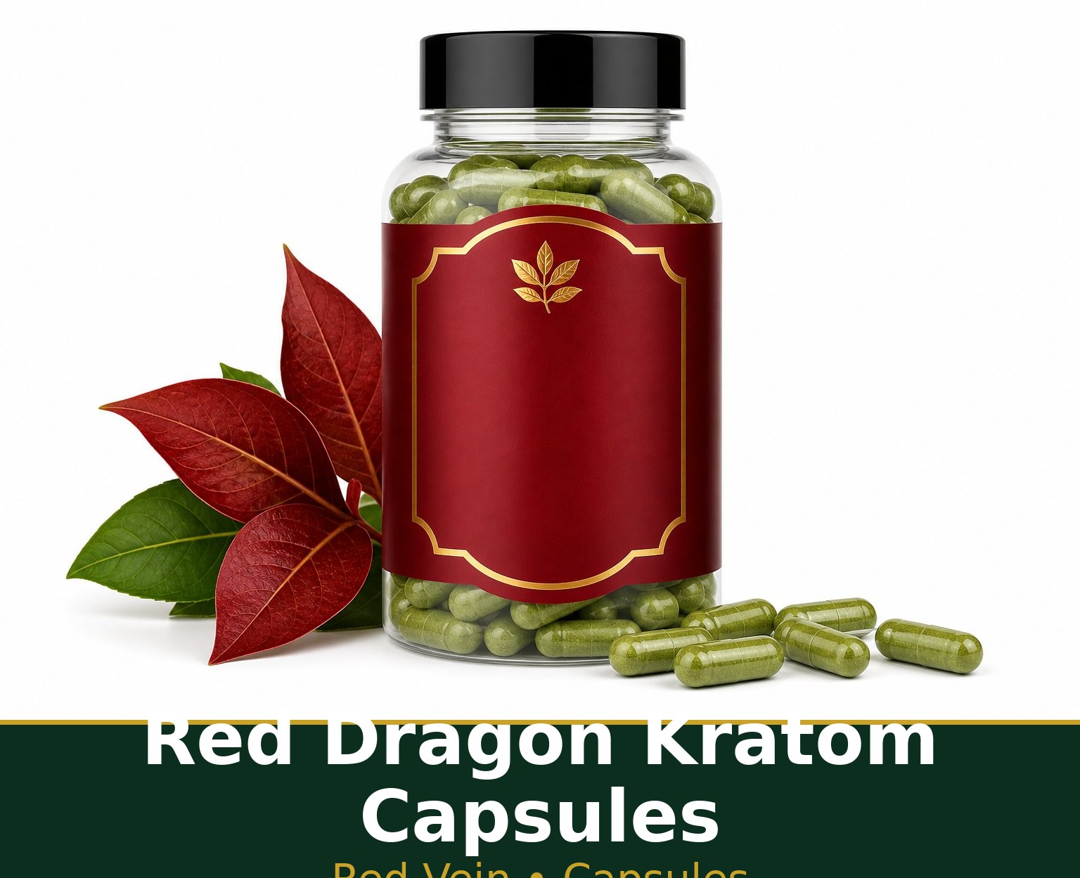 Buy Red Dragon Kratom Capsules online - lab tested kratom