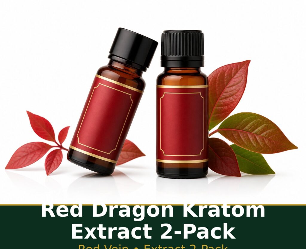 Buy Red Dragon Kratom Extract 2-Pack online - lab tested kratom