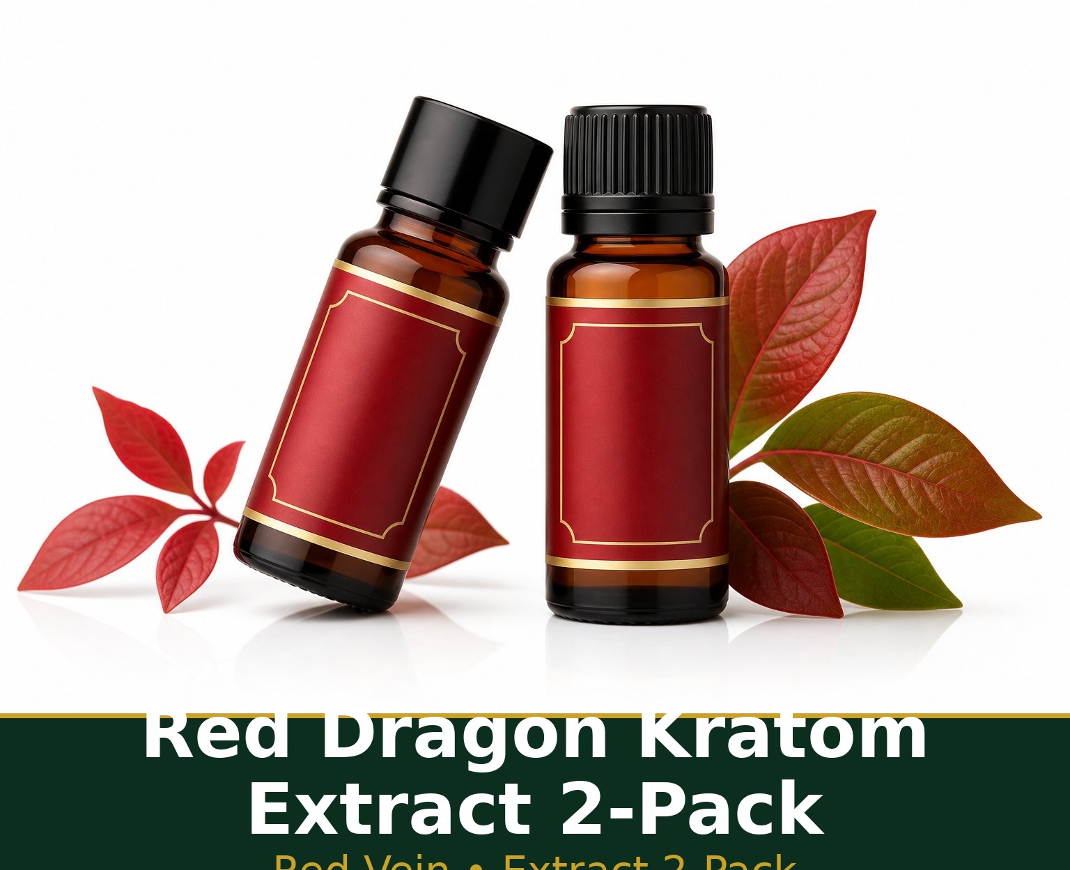 Buy Red Dragon Kratom Extract 2-Pack online - lab tested kratom